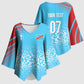 DR Congo WC2026 Custom Guernsey Leopard Inspired Kimono Sleeve Blouse