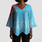 DR Congo WC2026 Custom Guernsey Leopard Inspired Kimono Sleeve Blouse