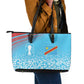 DR Congo WC2026 Guernsey Leopard Inspired Leather Tote Bag
