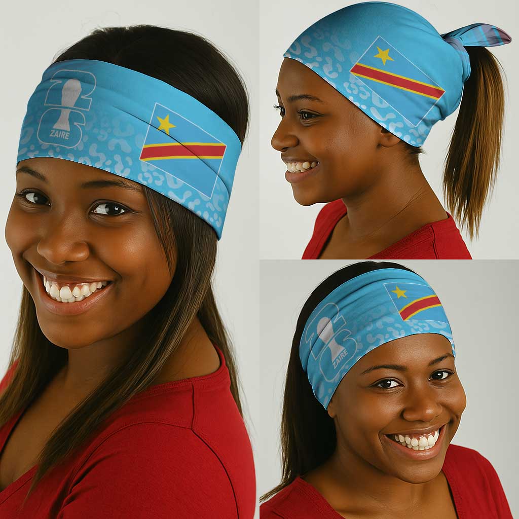DR Congo WC2026 Guernsey Leopard Inspired Neck Gaiter