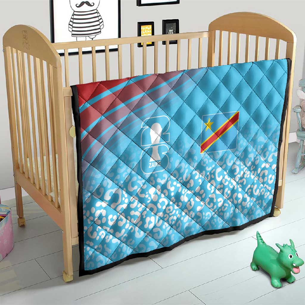 DR Congo WC2026 Guernsey Leopard Inspired Quilt