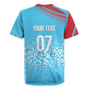DR Congo WC2026 Custom Guernsey Leopard Inspired Rugby Jersey