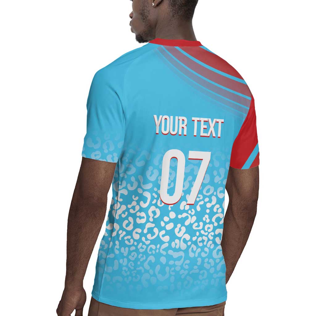 DR Congo WC2026 Custom Guernsey Leopard Inspired Rugby Jersey