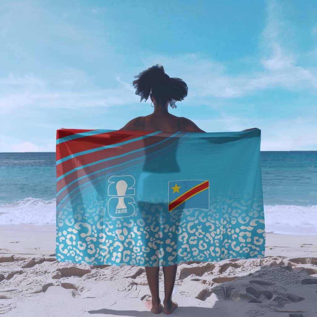 DR Congo WC2026 Guernsey Leopard Inspired Sarong