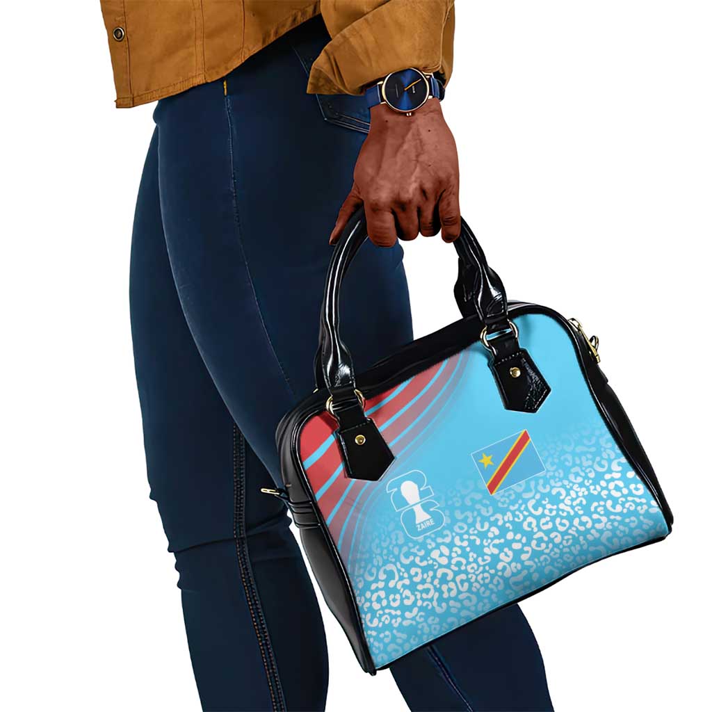 DR Congo WC2026 Guernsey Leopard Inspired Shoulder Handbag