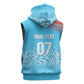 DR Congo WC2026 Custom Guernsey Leopard Inspired Sleeveless Hoodie
