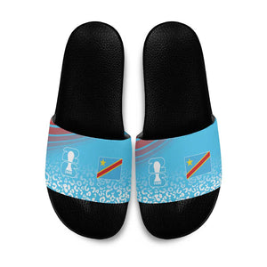 DR Congo WC2026 Guernsey Leopard Inspired Slide Sandals