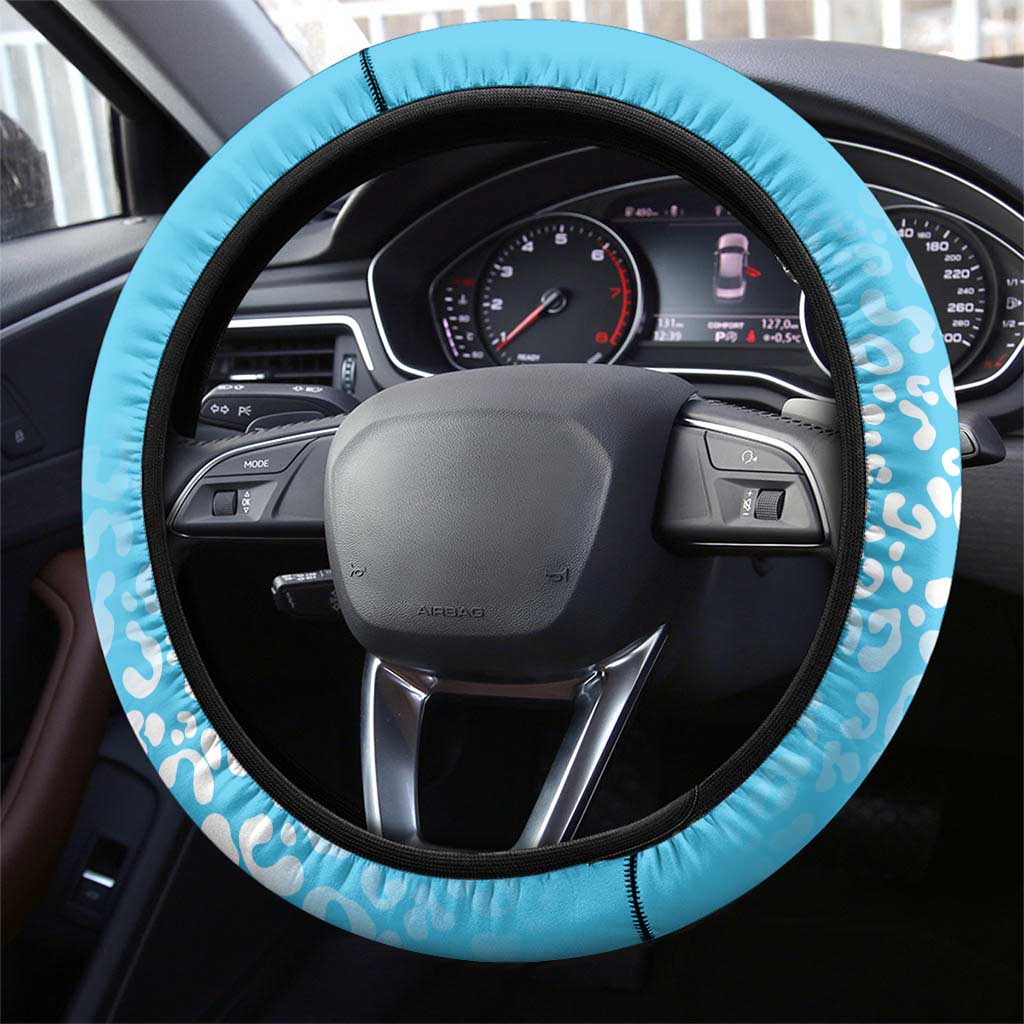 DR Congo WC2026 Guernsey Leopard Inspired Steering Wheel Cover
