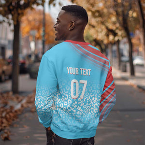 DR Congo WC2026 Custom Guernsey Leopard Inspired Sweatshirt