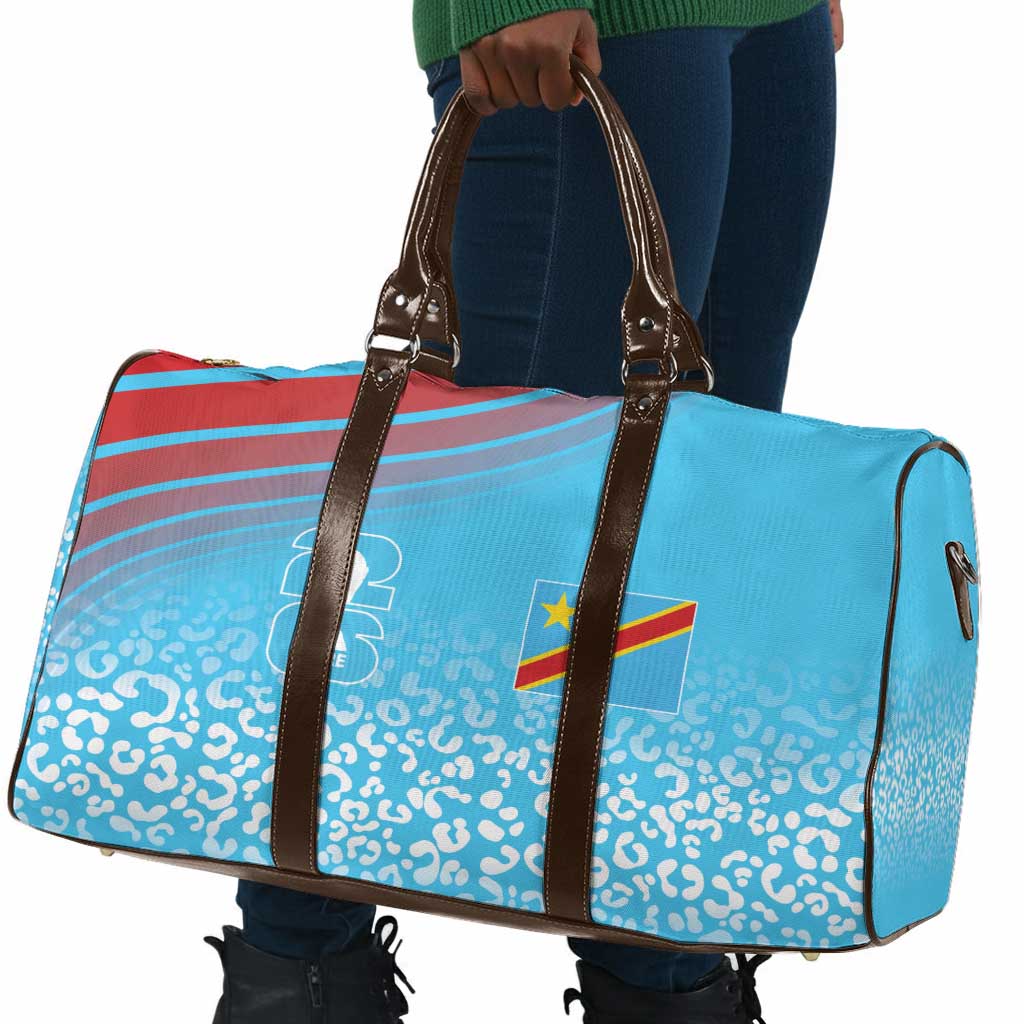 DR Congo WC2026 Guernsey Leopard Inspired Travel Bag