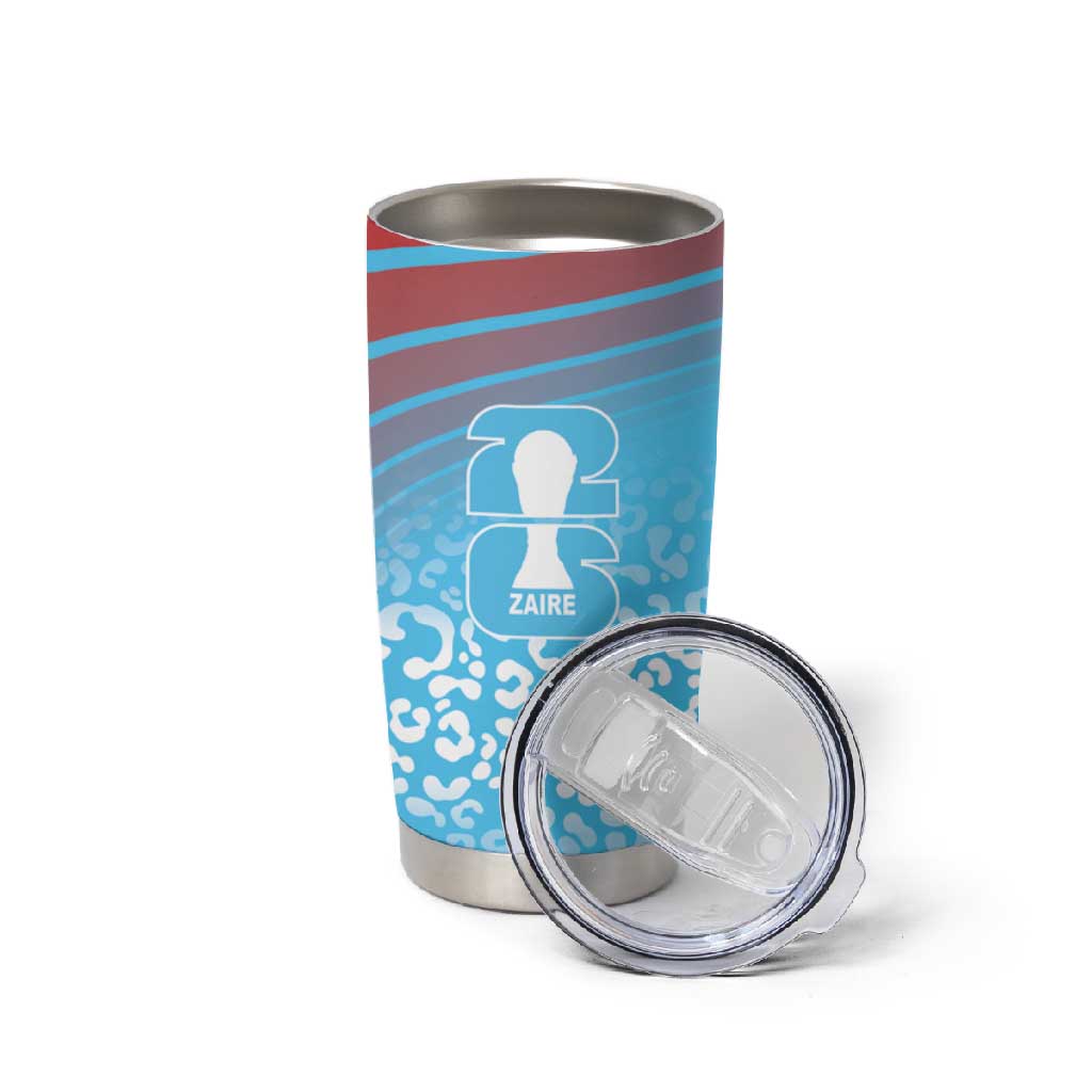 DR Congo WC2026 Custom Guernsey Leopard Inspired Tumbler Cup