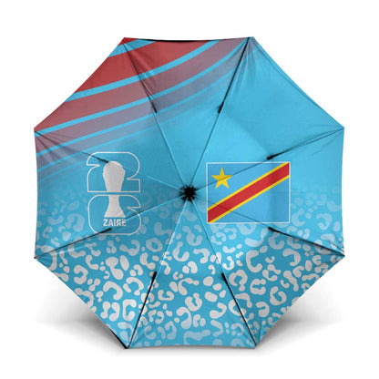 DR Congo WC2026 Guernsey Leopard Inspired Umbrella