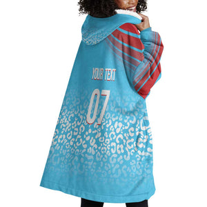 DR Congo WC2026 Custom Guernsey Leopard Inspired Wearable Blanket Hoodie