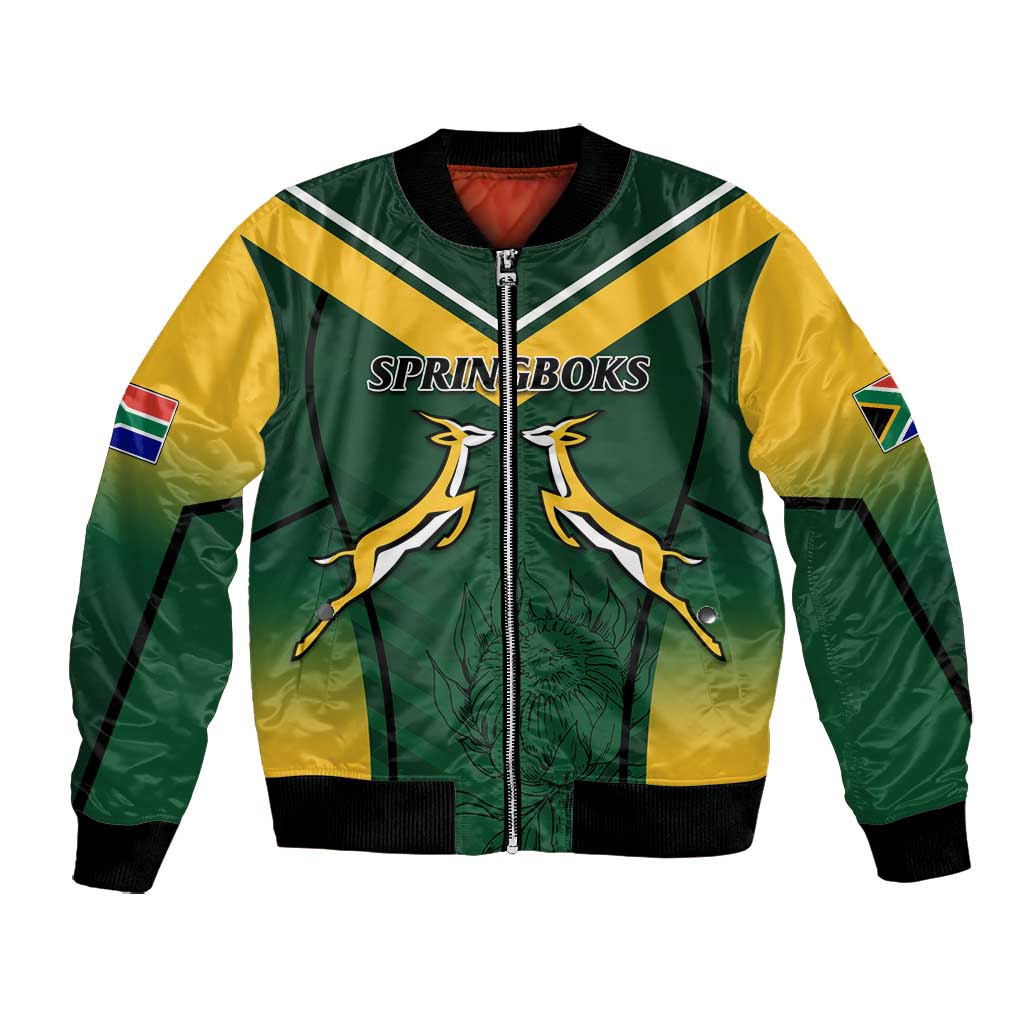 South Africa Rugby Bomber Jacket Bokke Champions