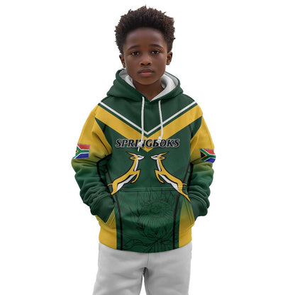 South Africa Rugby Kid Hoodie Bokke Champions