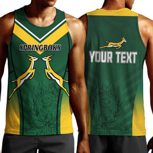 South Africa Rugby Men Tank Top Bokke Champions