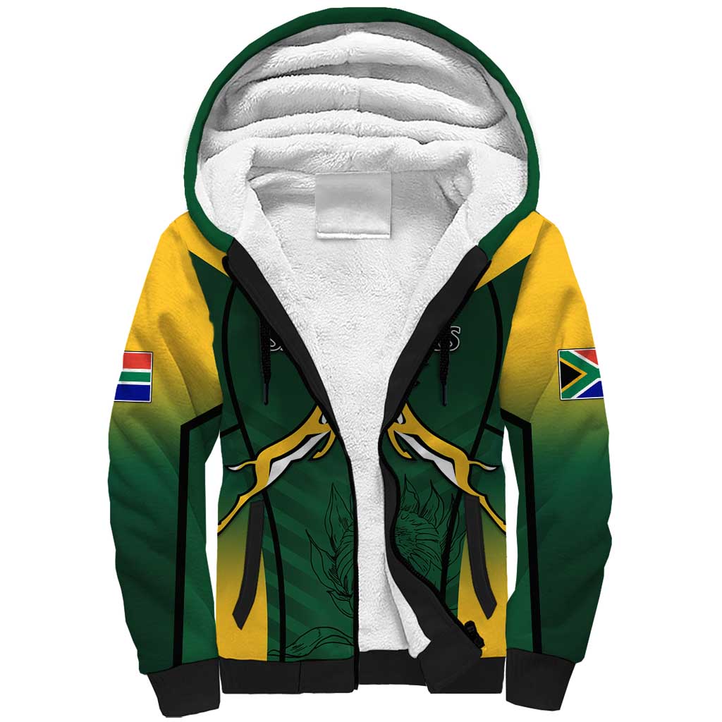 South Africa Rugby Sherpa Hoodie Bokke Champions