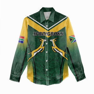 South Africa Rugby Women Casual Shirt Bokke Champions