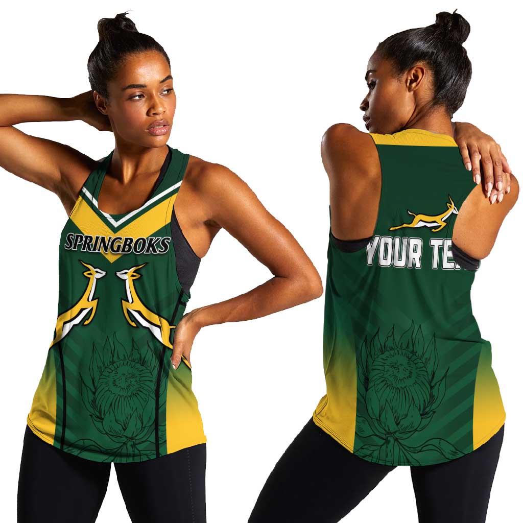 South Africa Rugby Women Racerback Tank Bokke Champions