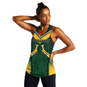 South Africa Rugby Women Racerback Tank Bokke Champions