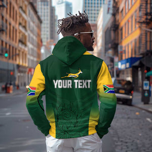 South Africa Rugby Zip Hoodie Bokke Champions