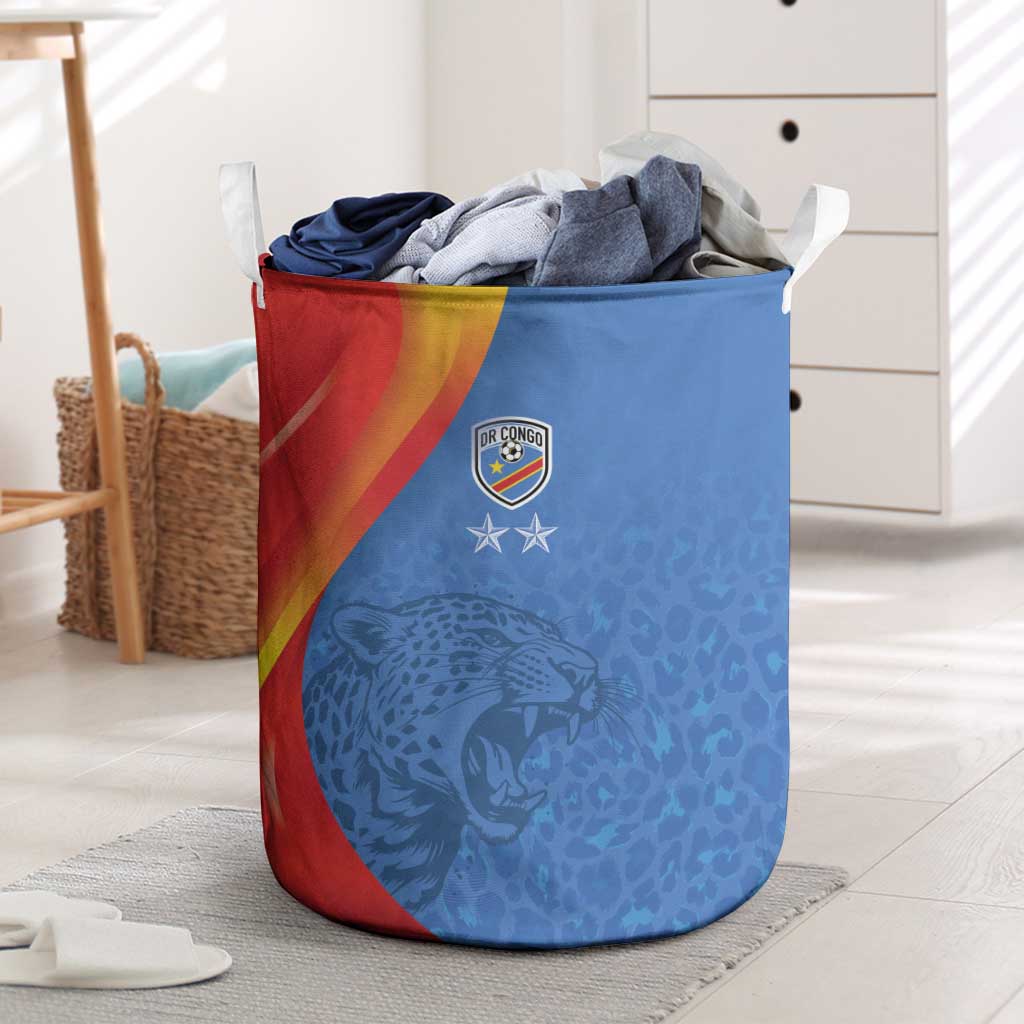 DR Congo Football 2026 Laundry Basket Les Leopards - Glory Upon Glory - African Pride