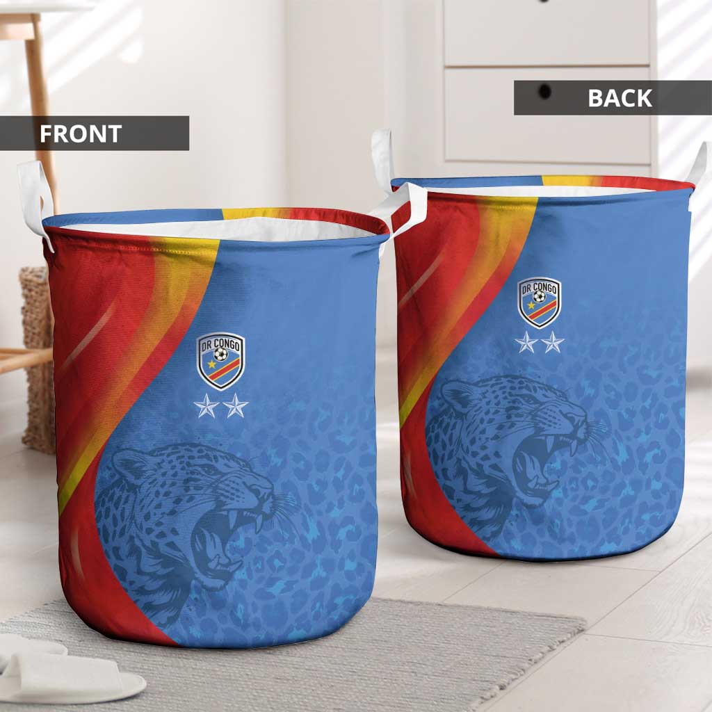 DR Congo Football 2026 Laundry Basket Les Leopards - Glory Upon Glory - African Pride
