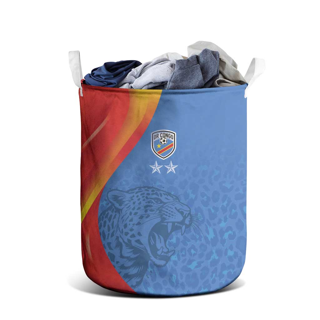 DR Congo Football 2026 Laundry Basket Les Leopards - Glory Upon Glory - African Pride