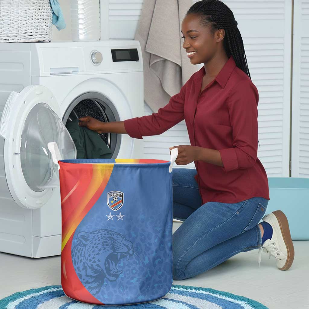 DR Congo Football 2026 Laundry Basket Les Leopards - Glory Upon Glory - African Pride