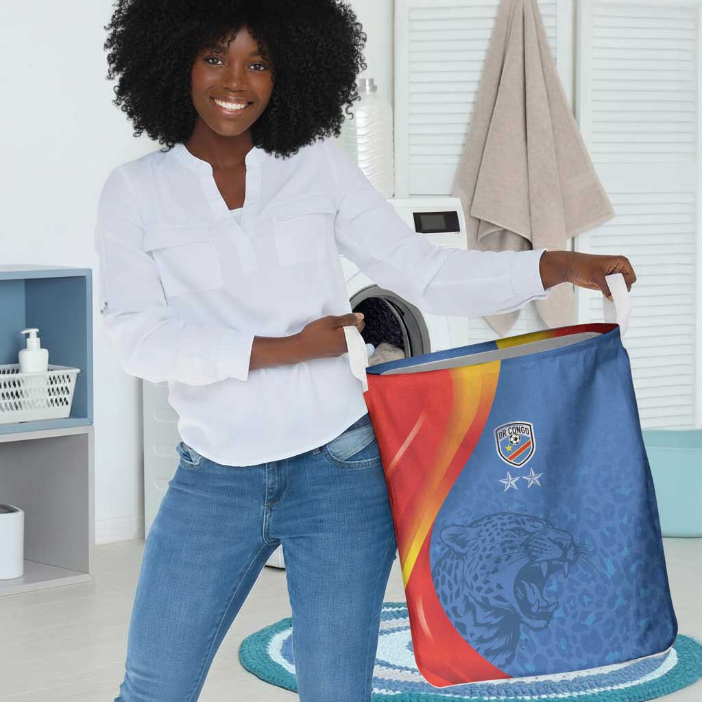 DR Congo Football 2026 Laundry Basket Les Leopards - Glory Upon Glory - African Pride
