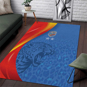 DR Congo Football 2026 Area Rug Les Leopards - Glory Upon Glory - African Pride