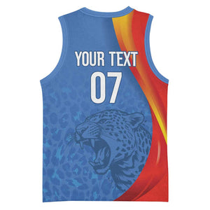 DR Congo Football 2026 Custom Basketball Jersey Les Leopards - Glory Upon Glory - African Pride