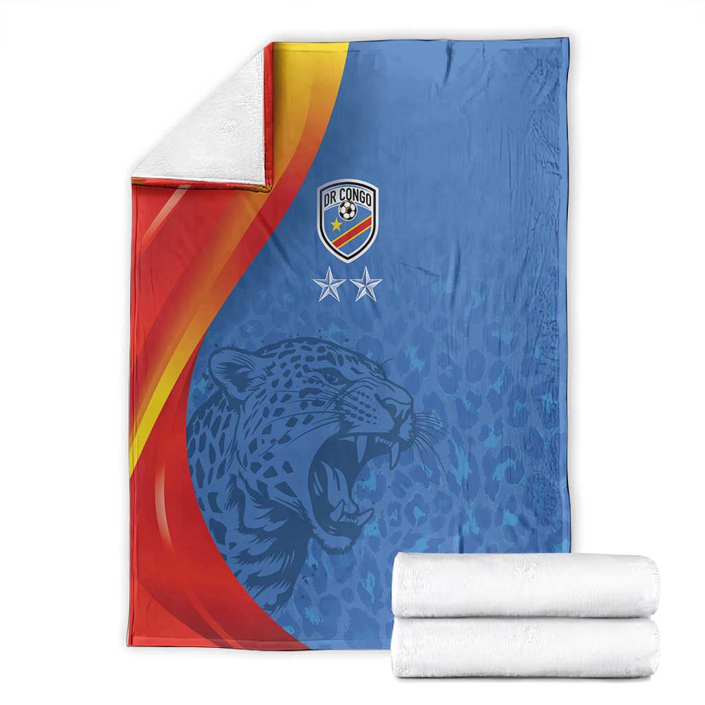 DR Congo Football 2026 Blanket Les Leopards - Glory Upon Glory - African Pride