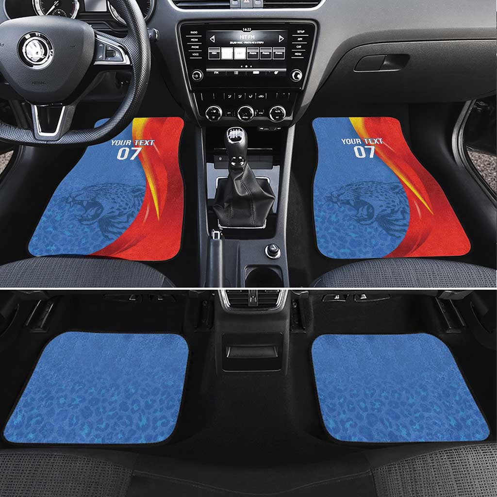DR Congo Football 2026 Custom Car Mats Les Leopards - Glory Upon Glory - African Pride
