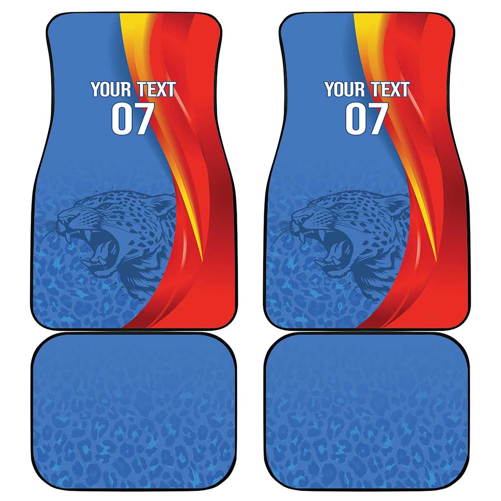 DR Congo Football 2026 Custom Car Mats Les Leopards - Glory Upon Glory - African Pride