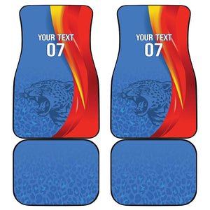 DR Congo Football 2026 Custom Car Mats Les Leopards - Glory Upon Glory - African Pride