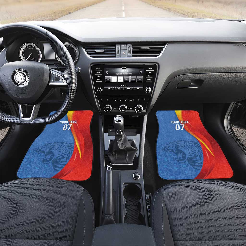 DR Congo Football 2026 Custom Car Mats Les Leopards - Glory Upon Glory - African Pride