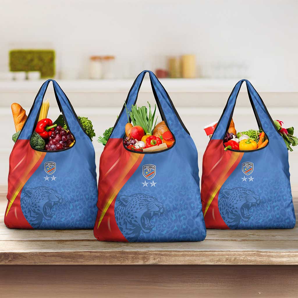 DR Congo Football 2026 Grocery Bag Les Leopards - Glory Upon Glory - African Pride