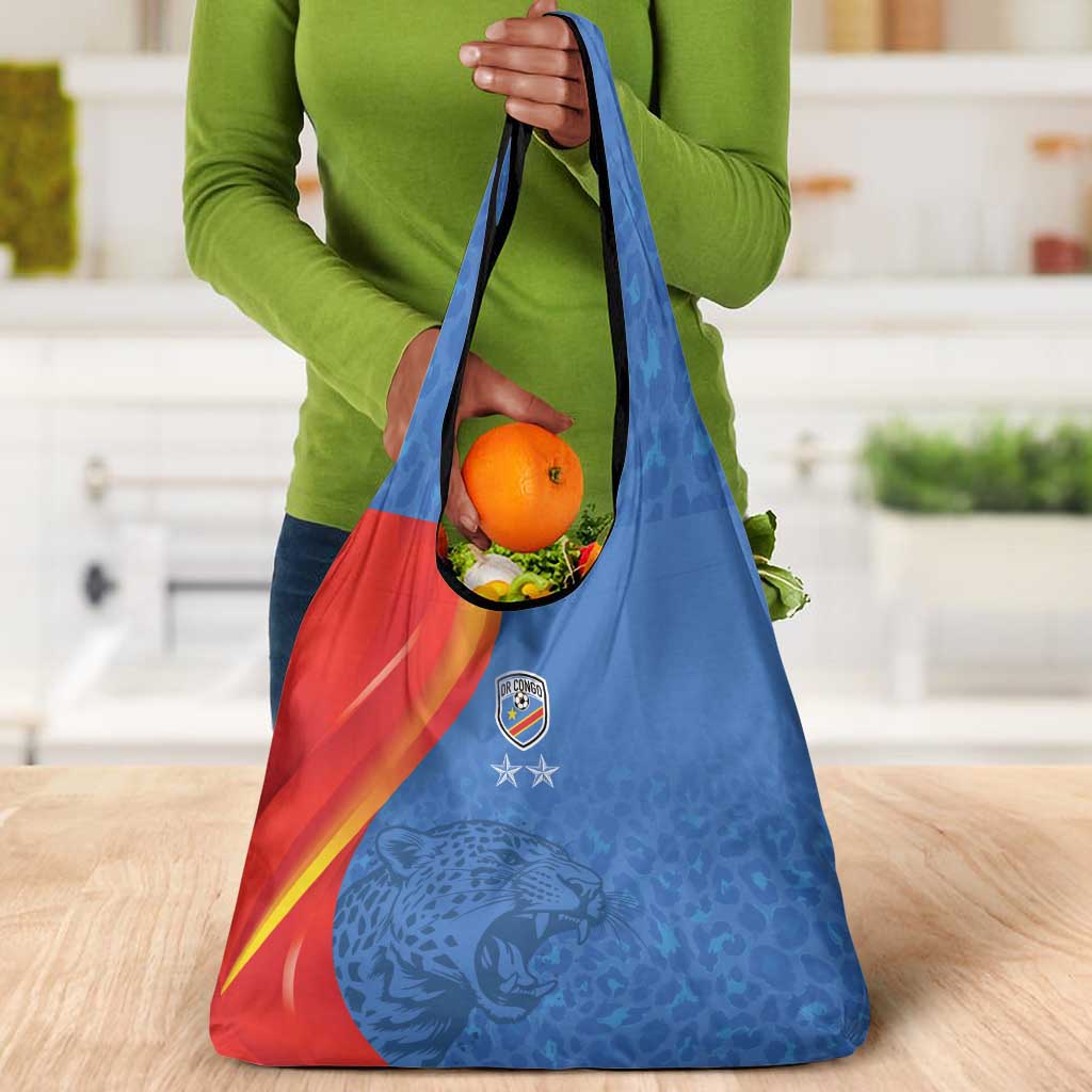 DR Congo Football 2026 Grocery Bag Les Leopards - Glory Upon Glory - African Pride