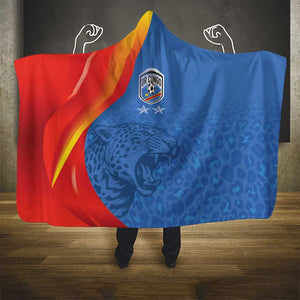 DR Congo Football 2026 Hooded Blanket Les Leopards - Glory Upon Glory - African Pride