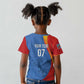 DR Congo Football 2026 Custom Kid T shirt Les Leopards - Glory Upon Glory LT7