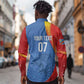 DR Congo Football 2026 Custom Long Sleeve Button Shirt Les Leopards - Glory Upon Glory - African Pride