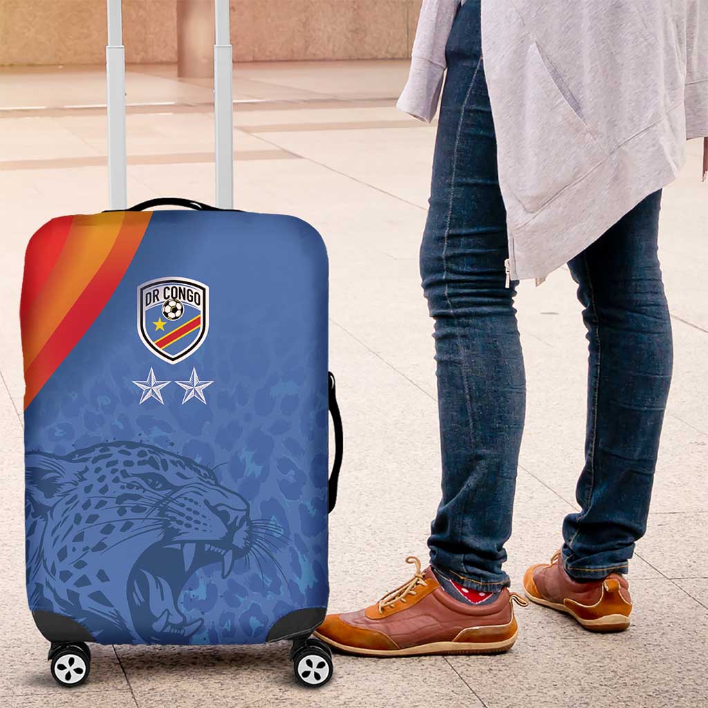 DR Congo Football 2026 Luggage Cover Les Leopards - Glory Upon Glory - African Pride