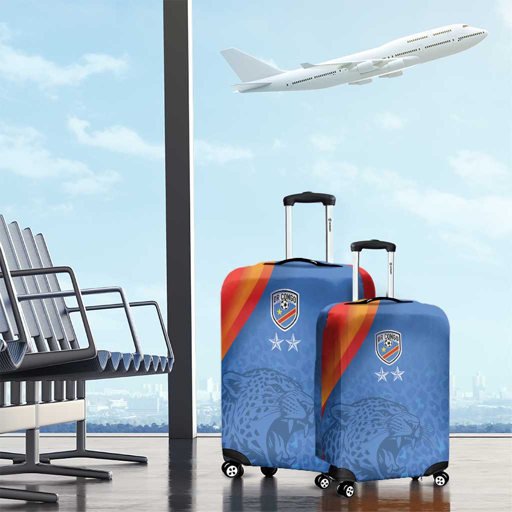 DR Congo Football 2026 Luggage Cover Les Leopards - Glory Upon Glory - African Pride