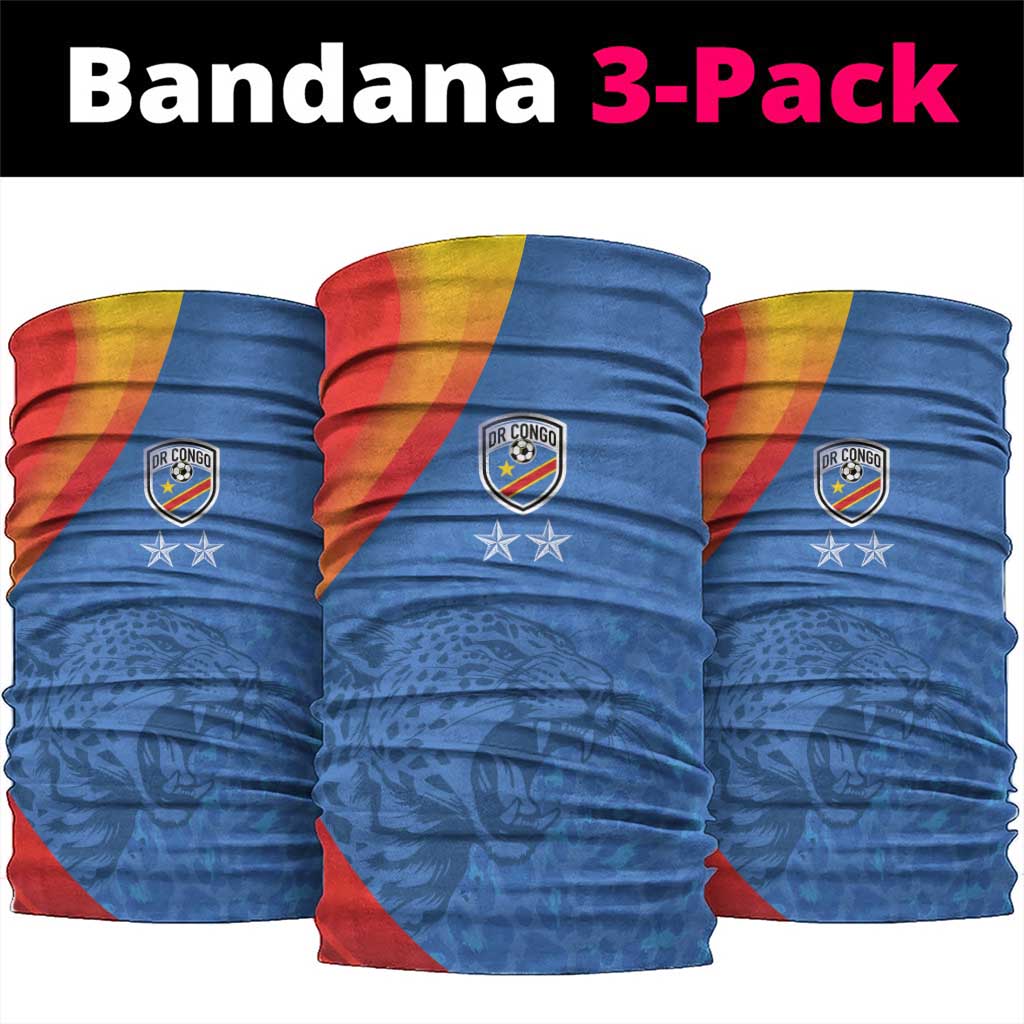 DR Congo Football 2026 Neck Gaiter Les Leopards - Glory Upon Glory - African Pride