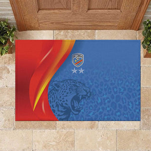 DR Congo Football 2026 Rubber Doormat Les Leopards - Glory Upon Glory - African Pride