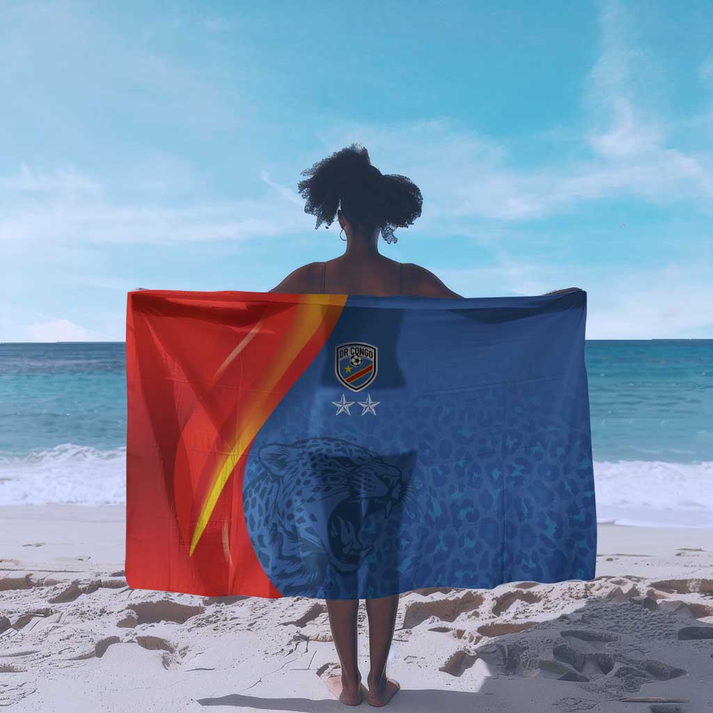 DR Congo Football 2026 Sarong Les Leopards - Glory Upon Glory - African Pride