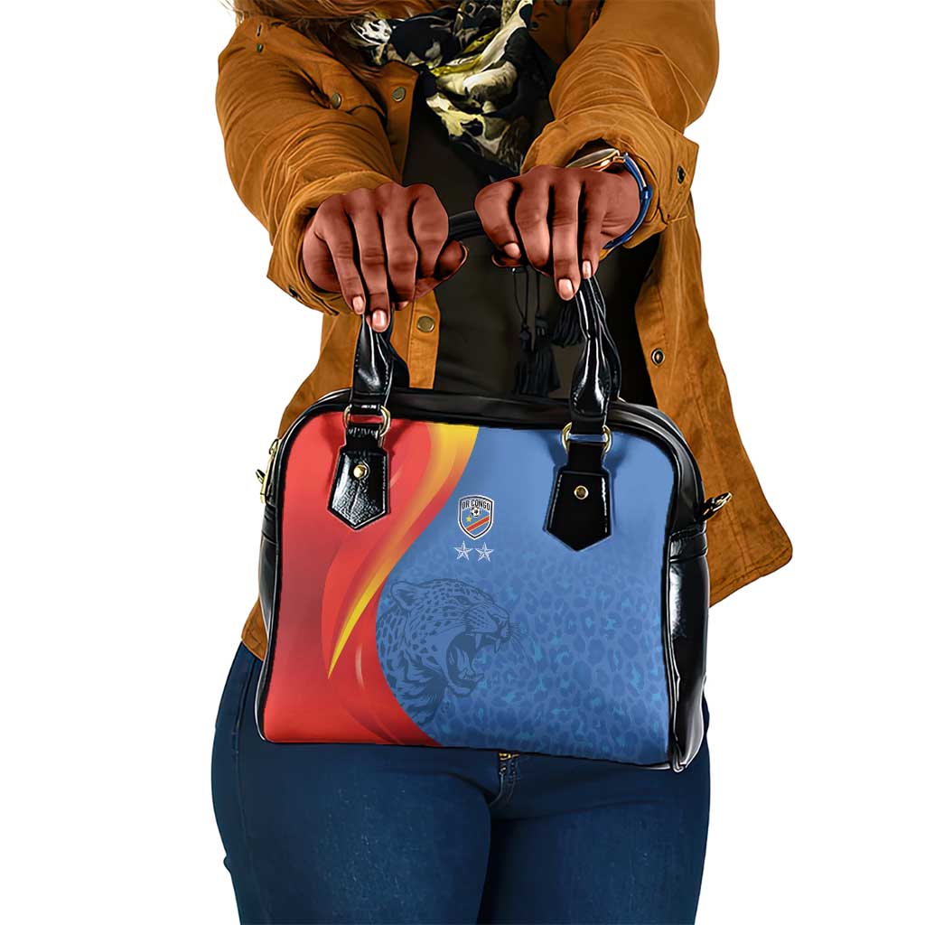 DR Congo Football 2026 Shoulder Handbag Les Leopards - Glory Upon Glory - African Pride