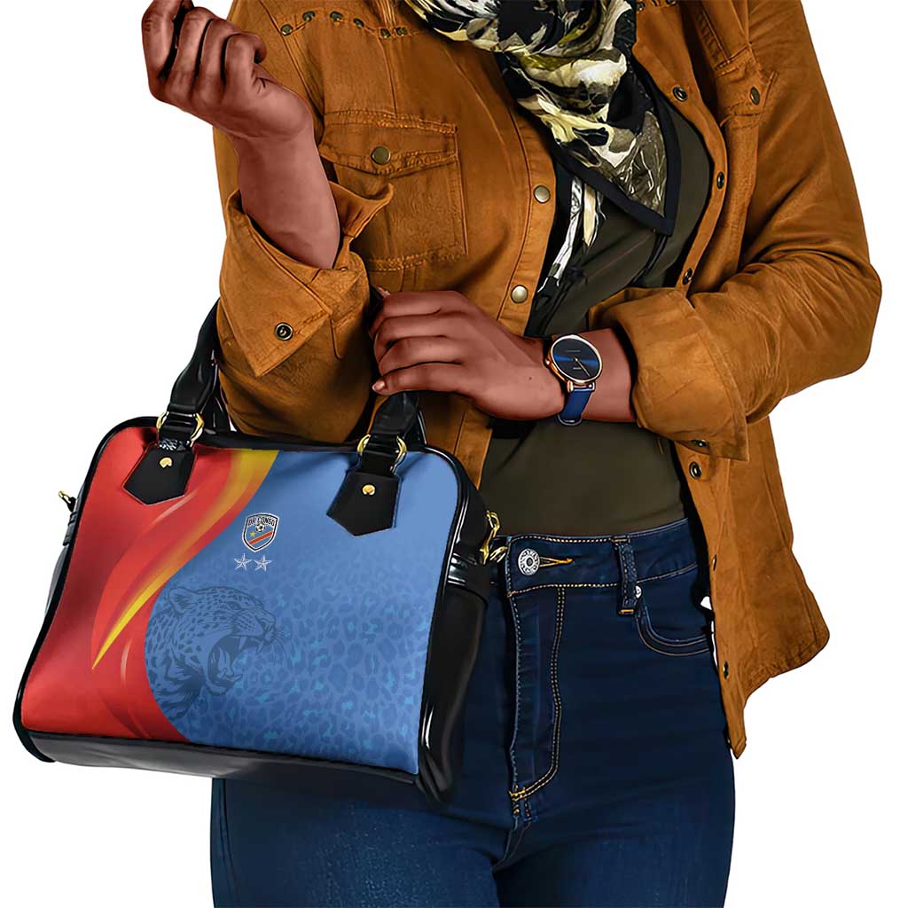 DR Congo Football 2026 Shoulder Handbag Les Leopards - Glory Upon Glory - African Pride