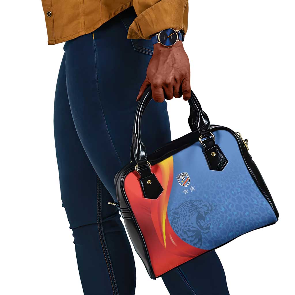 DR Congo Football 2026 Shoulder Handbag Les Leopards - Glory Upon Glory - African Pride
